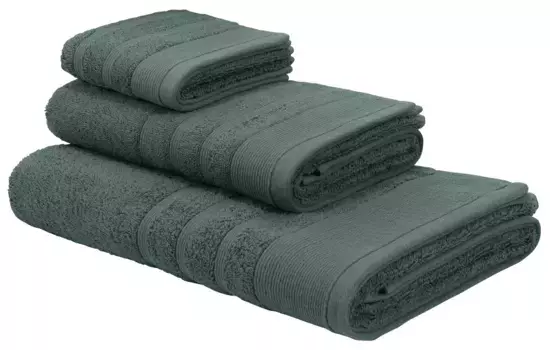 Комплект полотенец для дома "Cerdon Home affaire (3 шт.), темно-зеленый