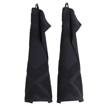 Комплект полотенец H&amp;M Home For Guests 2 штуки, черный