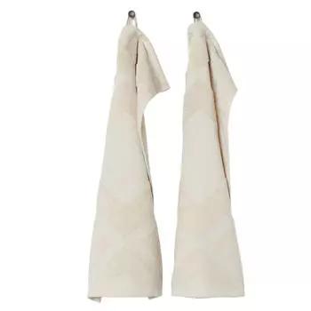 Комплект полотенец H&amp;M Home For Guests 2 штуки, светло-бежевый
