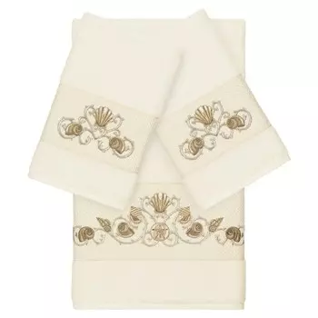 Комплект полотенец Linum Home Textiles Bella, кремовый