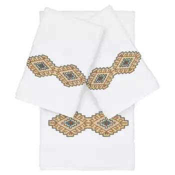 Комплект полотенец Linum Home Textiles Gianna, белый