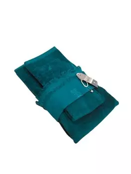 Комплект полотенец Php Bio, 3 предмета, бирюзовый