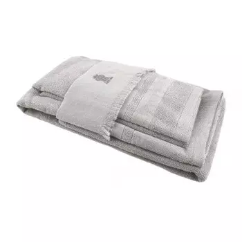 Комплект полотенец Php Bio, 3 предмета, светло-серый