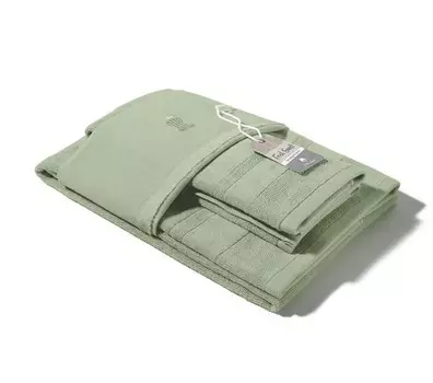 Комплект полотенец Php Bio, 3 предмета, светло-зеленый