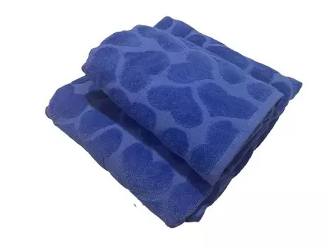 Комплект полотенец Pretti Spugna Jacquard, 2 предмета, синий