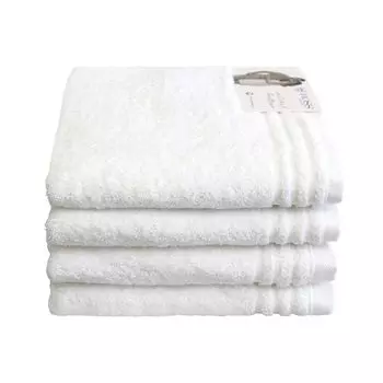 Комплект полотенец Ross Радуга (4 шт.), с тонкой каймой 4 полотенца 50х100 см белые, белый