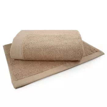 Комплект полотенец Somma Origami, 2 предмета, бежевый