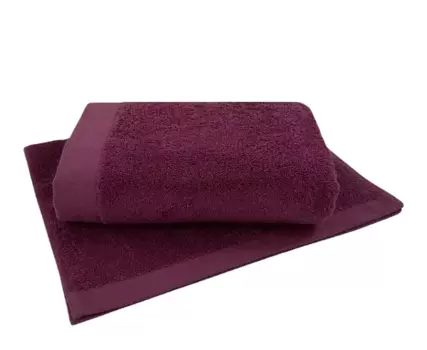 Комплект полотенец Somma Origami, 2 предмета, лиловый