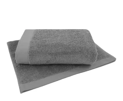 Комплект полотенец Somma Origami, 2 предмета, серый