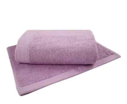 Комплект полотенец Somma Origami, 2 предмета, сиреневый