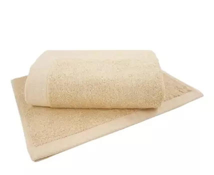 Комплект полотенец Somma Origami, 2 предмета, светло-бежевый