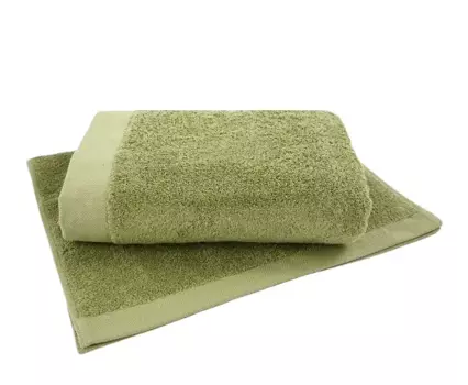 Комплект полотенец Somma Origami, 2 предмета, зеленый