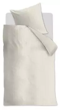Комплект постельного белья Beddinghouse Mako из сатина Shine цвет экрю размер 200х200+2х80х80