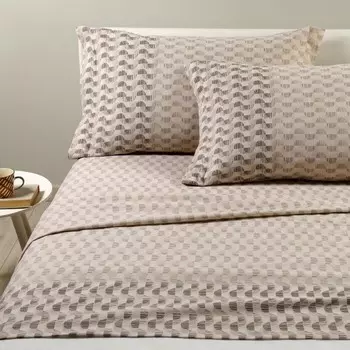 Комплект постельного белья Caleffi, коричневый