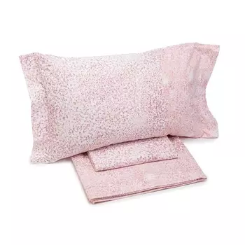 Комплект постельного белья Caleffi Serenity In Flannel, коралловый/мультиколор