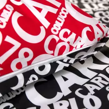 Комплект постельного белья Carlo colucci, красный