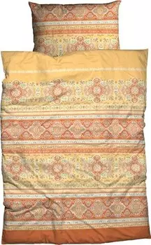 Комплект постельного белья Casatex 208174 2-teilig, 155x1x220 см цвет gelb-orange