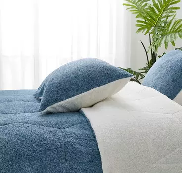 Комплект постельного белья Chezmoi Wynne, голубой