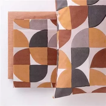 Комплект постельного белья Claes из 100% хлопка на 1 человека. Riviera, красный