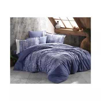 Комплект постельного белья Clasy Ranforce Coza V2 Синий