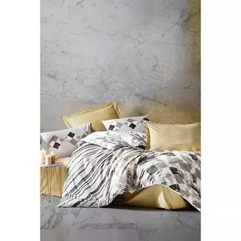 Комплект постельного белья Cotton Box Ranforce - каменно-бежевый