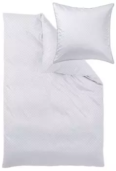 Комплект постельного белья Curt Bauer Mako парчовый дамасский дизайн 9008 AREZZO цвет белый-0000 размер 200х200+2х80х80 см