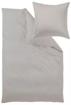 Комплект постельного белья Curt Bauer Mako парчовый дамасский дизайн 9008 AREZZO цвет береза-3821 размер 140х220+70х90 см