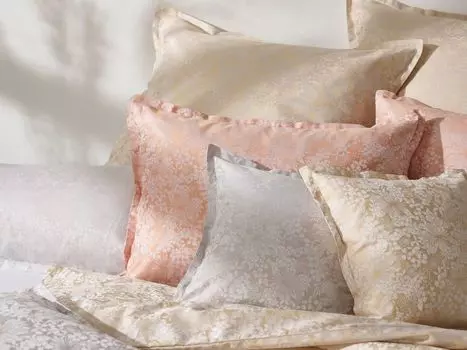 Комплект постельного белья Curt Bauer парчовый дамасский Cosy (9025) цвет мед размер 140х200+70х90см