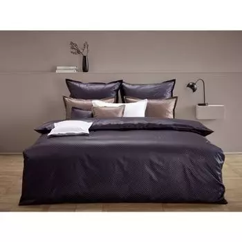 Комплект постельного белья Curt Bauer Mako парчовый дамасский дизайн 9039 LIVORNO цвет белый-0000 размер 200х200+2х80х80см