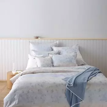 Комплект постельного белья Curt Bauer парча дамасский дизайн 9037 НЕБЕСА цвет закат-248 размер 155х200+40х80 см