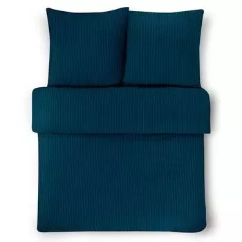 Комплект постельного белья дамасский из трех предметов 200х200 см бирюзовый Д-164 Eftelia Textile GmbH