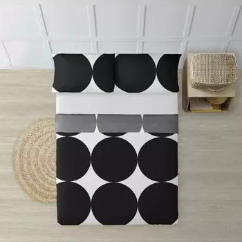 Комплект постельного белья Decolores Portmore черный 175 ниток