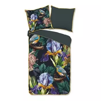 Комплект постельного белья Descanso Dilana, 155x2x220 см, антрацитовый