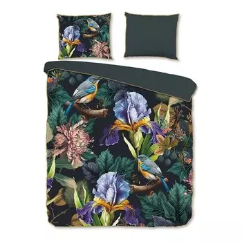 Комплект постельного белья Descanso Dilana, 200x2x240 см, антрацитовый