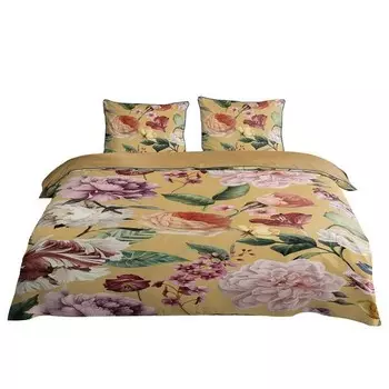 Комплект постельного белья Descanso Fiori цвет ocker