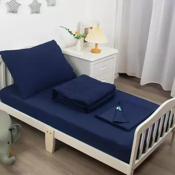Комплект постельного белья для малышей Biloban, Navy Blue