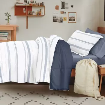 Комплект постельного белья для общежития, готовый к кампусу, комплект одеял с рисунком ienjoy Home, цвет Stone