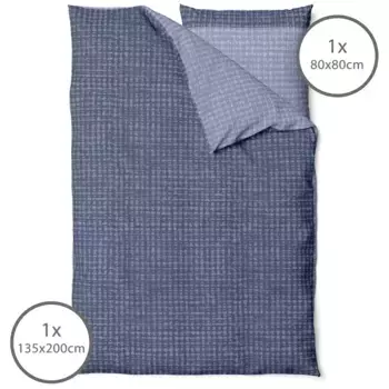 Комплект постельного белья Dobnig GmbH, синий