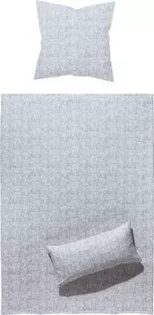 Комплект постельного белья Dyckhoff 165840 2-teilig, 135x1x200 см, светло-серый