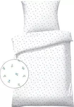 Комплект постельного белья Dyckhoff 206972 2-teilig, 135x1x200 см цвет hellblau-wei