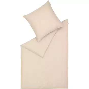 Комплект постельного белья «Ease», изготовленного из более экологичного хлопка Musterring, бежевый