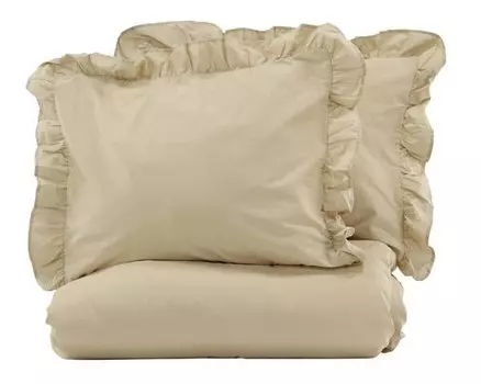 Комплект постельного белья ebuy24 Levi, 240x1x220 см, желтый