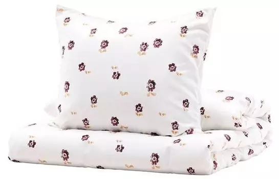 Комплект постельного белья ebuy24 Oline, 150x1x200 см, белый