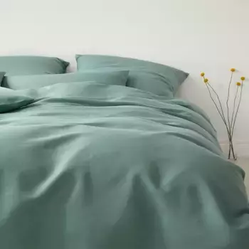 Комплект постельного белья Elegante, зеленый