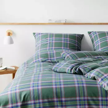 Комплект постельного белья Elegante, зеленый