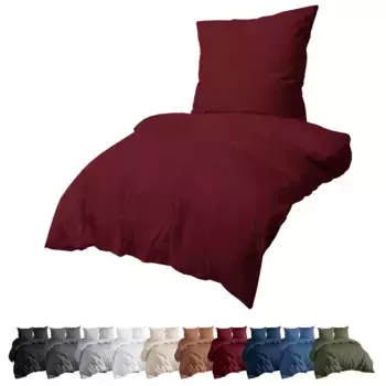 Комплект постельного белья EllaTex, бордовый