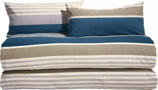 Комплект постельного белья Erwin Mller Sparpaket 4 шт. 165976, 135x1x220 см цвет blau-braun-grau
