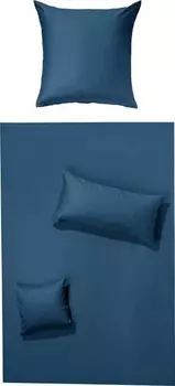 Комплект постельного белья Erwin Mller 155345 2-teilig, 135x1x200 см цвет rauchblau