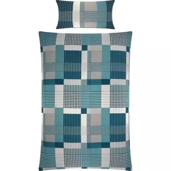 Комплект постельного белья Erwin Mller Sparpaket 4 шт. 207413, 135x1x200 см цвет petrol