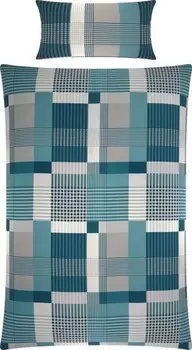 Комплект постельного белья Erwin Mller 207411 2-teilig, 155x1x220 см цвет petrol